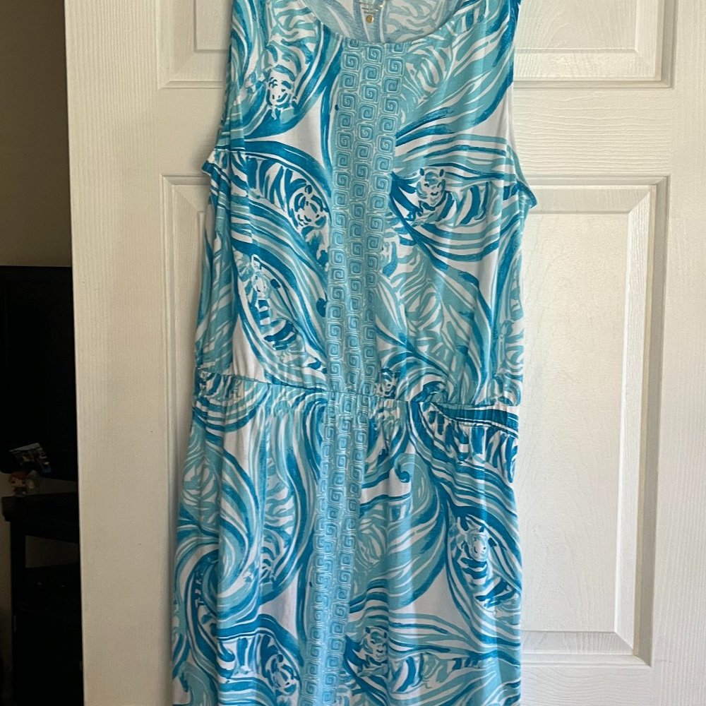 Lilly Pulitzer dress, XL, Blue